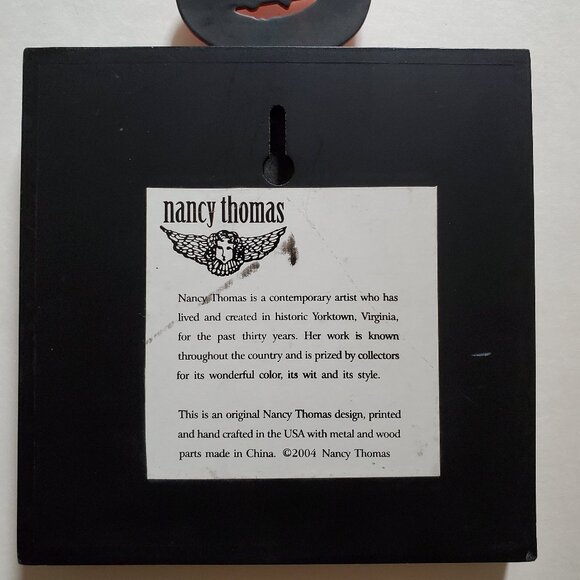 Nancy Thomas 2004 October Plaque from Children's Series (Pumpkin Patch) - Picture 5 of 8